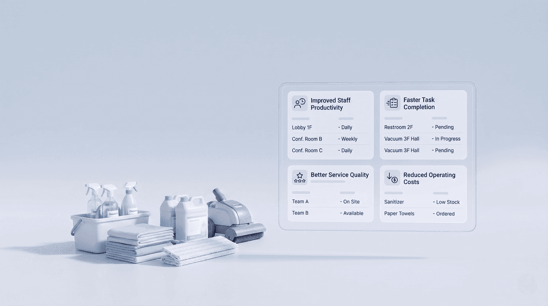 Benefits of Cleaning Management Software