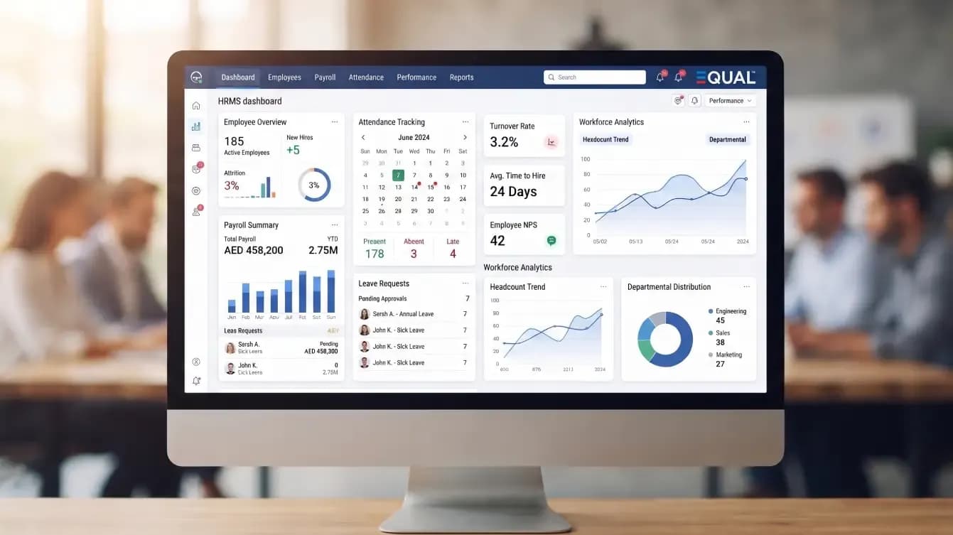 Benefits of HRMS Software for UAE Businesses