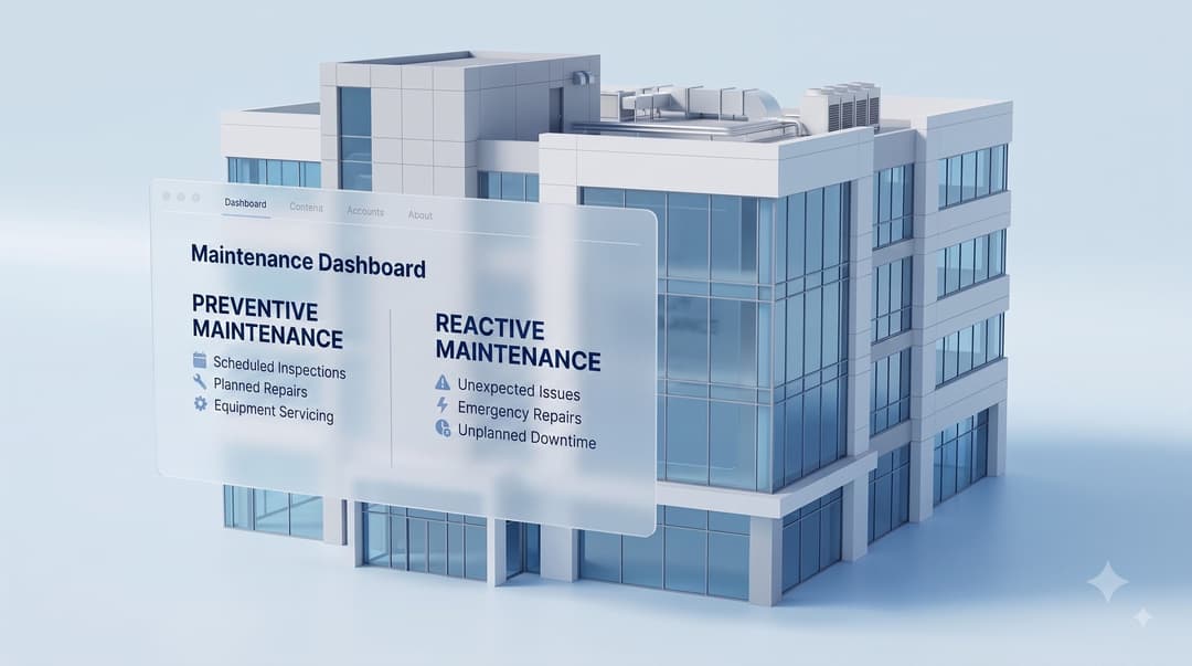 preventive vs reactive maintenance